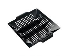 GRILL & MORE Essentials, Grill Gemüsekorb, 3 getrennte Gar-Sektionen