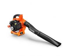 FUXTEC Benzin Laubbläser FX-LB126 inkl. 2 Blasrohre 2in1 Funktion auf Laubsauger erweiterbar, getestet Oberklasse 1,4