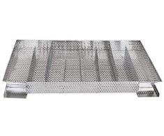 Beeketal Smoke Duo-XXL Sparbrand Kaltraucherzeuger mit 8 Kammern (L/B/H) ca. 345 x 205 x 45 mm, Raucherzeuger Generator zum kalträuchern und smoken im Räucherofen, Räucherschrank oder Smoker