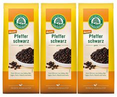 Lebensbaum Pfeffer, schwarz, ganz, 3er Pack (3 x 50 g) - Bio