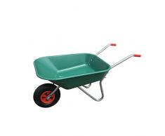 HTI-Line Schubkarre Havel 65 Gartenschubkarre Mehrzweckkarre Muldenkarre Bauschubkarre Einradkarre Mistkarre Transportkarre Pferdemist