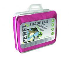 Perel Sonnensegel - dreieck, 500 x 500 x 0,2 cm, fuchsia, GSS3500FU