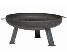 Siena Garden Feuerschale XXL, anthrazit, 75cm, 378804
