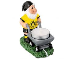 Borussia Dortmund, BVB-Gartenzwerg mit Teelichthalter, Gelb, 0