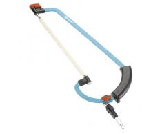 Gardena combisystem-Bügelsäge: Handsäge-Sägeblatt um 360 Grad drehbar, verdrehsichere Sägeblattarretierung, nachstellbare Blattspannung, kompatibel mit allen combisystem-Stielen (691-20)