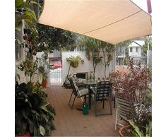 JDlept Sonnensegel,Rechteck Markisenüberdachung Außengarten Terrassenpflanze Swimmingpool 95% Beschattungsrate Sonnenschutz. (Size : 2m*3m)