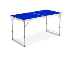 Zaq Außenwerbung Werbetisch Tragbarer Klapptisch Balkonklapptisch (Color : D)