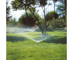 GARDENA Sprinklersystem Versenkregner S 80: Kreisregner zur Bewässerung kleinerer Gartenflächen, variable Flächengröße und Sektoreneinstellung, integriertes Schmutzfangsieb (1569-29)
