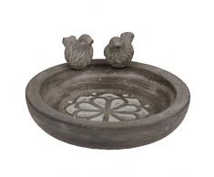 OOTB Vogeltränke Zement grau