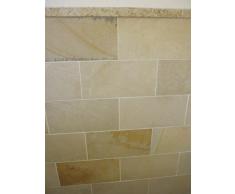 Solnhofener Natursteinplatten, -geschnitten- Bahnenverbände, Breite ca. 23/ 28/ 33 cm für Wände, Dicke ca. 7-9 mm