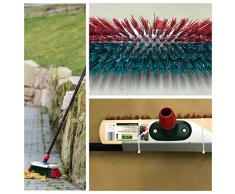 Besen mit Stiel Gartenbesen Strassenbesen mit Teleskopstiel zum ausziehen