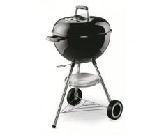 Weber 1241304 One-Touch Original, Holzkohle-Kugelgrill, 47 cm, Schwarz