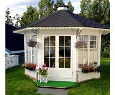 VB Italia Garten-Pavillon aus Holz, 10 m²