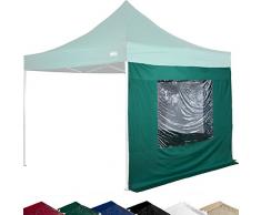 STILISTA® 2x Seitenteile für 3x3 m Pavillon MIT Fenster, Farbwahl, wasserabweisend, versiegelte Nähte