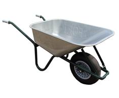 ALTRAD FORT Qualitäts Bauschubkarre Gartenkarre Schiebkarre 100l Liter Stahl NEU