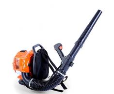 FUXTEC Benzin Laubbläser FX-LB133T rückentragbar mit über 300 Km/h besonders rückenschonend für große Flächen - Rückenbläser Blasgerät Luftbläser