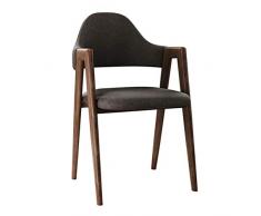 Teng Peng Stuhl esstisch holzstuhl mode modernen minimalistischen esszimmerstuhl erwachsene hause hocker schmiedeeisen stuhl geeignet for restaurant hotel wohnzimmer, 7 farben zur auswahl Haushaltspro