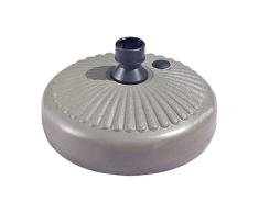 Groust Schirmständer Sonnenschirmständer Schirmständer Für Sonnenschirm Rund Sonnenschirmfuß Kunststoff Wasserinjektionsbasis Für Stangen 35-38mm, Für Garten, Terrasse & Balkon