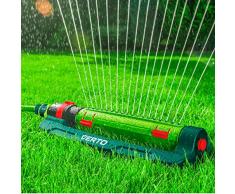 Verto Profi Viereckregner Rasensprenger Regner Sprinkler Bewässerung Kreisregner 418m?