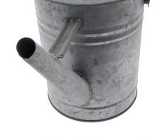 SIDCO Gießkanne Metall Blechkanne Wasserkanne Alt-Zink Dekokanne Landhaus Kanne 1,5 L
