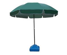LWH Kommerzieller Regenschirm,Runden Sonnenschirm,zuverlässig Und Langlebig,Strand Regenschirm,Sicher,zuverlässig Und Langlebig,oder Terrassenschirm,wasserdicht,UV-Schutz Dunkelgrün
