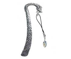 GIFTSFORALL Derbyshire UK Gartenspaten, 1 x 2,7 cm, aus feinem englischen Zinn auf einem Drachen-Lesezeichen