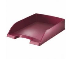 Leitz 52540028 Durchmesser rot Becken Aufbewahrungsschuppen Büro – Becken Aufbewahrungsschuppen Büro (Polystyrol, rot, A4, Umschlag, Brief, Note, Papier, 255 x 357 x 70 mm, 280 g)