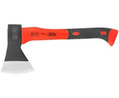 Connex Beil 600 g - Vibrationsarmer Glasfaserstiel - Kompakte Form - Gummiertes Griffende - Zur präzisen Bearbeitung von Holz / Handbeil mit Schneidschutz / Spaltbeil / Camping-Beil / COX841460
