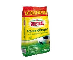 Substral Rasendünger, mit Langzeitwirkung, 100 Tage Langzeitdüngung, staubfreies Granulat mit umhüllten Langzeitstickstoff, 15 kg für 750 m²