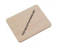 8 Untersetzer für Raclette-Pfännchen mit Aufdruck