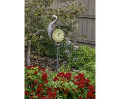 Poolmaster Outdoor Thermometer Gartenstecker Pfau Multi