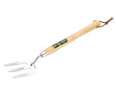 Spear & Jackson 3090KEW Kew Gardens Edelstahl-Pflanzgabel 30 cm Griff