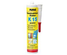 Pufas Konstruktions-Kleber K15 klebt Metall, Spiegel, Fliesen PVC, Holz etc. 0,300 KG