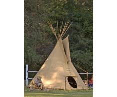 Ø 4m Tipi Indianerzelt Wigwam Indianer Zelt Sioux Style