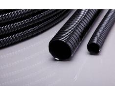 Teichschlauch, Spiralschlauch in 5 Meter Länge, 25 mm 1 schwarz Top Qualität