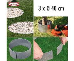 3-er Set Rasenkante Kreis Ø 40 cm H. 13 cm 10099