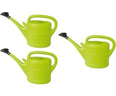 Gießkanne 10L (3x) Blumenkanne Gartengießkanne Farbauswahl