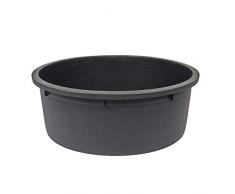 CLGarden Springbrunnenbecken 150 Liter PE Brunnenbecken 87cm Wasserbecken Becken für Springbrunnen Quellstein