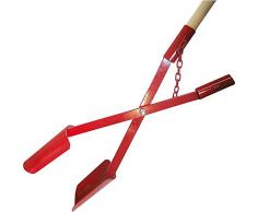 Erdlochausheber Gr. 1, incl. zwei hochwertiger Buchenstiele Öffnungsweite: 110 - 280 mm