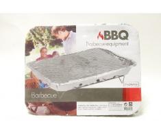 einweggrill Komplettset mit Kohle und Anzünder