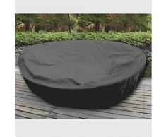 Shopmop Sonneninsel OVAL 235cm Premium WASSERDICHT Schutzhülle Liegeinsel Abdeckplane Abdeckung Plane Haube Hülle