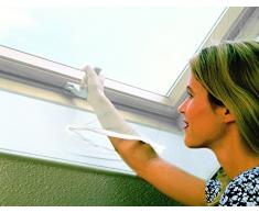 Schellenberg 50328 Fliegengitter für Dachfenster mit Reißverschluss, Insektenschutz, Mückenschutz, 150 x 180 cm