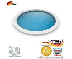 Rundbecken 3,00 x 1,20 Stahlwandpool Rundpool 3 m Swimmingpool Stahlwandbecken Pool 3,0 x 1,2 Schwimmbecken rund Pools Aufstellbecken Einbaupool Aufstellpool Gartenpool 300 cm Set