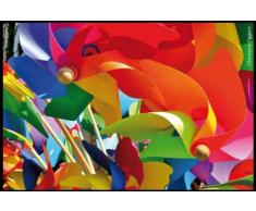 Windrad Supermax m. Holzstab, Ø 80 cm