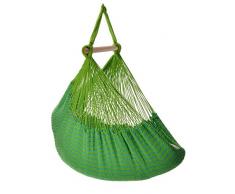 Netz- Hängestuhl Balao Bio lind 100 % Bio Baumwolle aus kontrolliert-biologischem Anbau (kbA) Fair Trade von Hängemattenglück