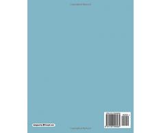 Lillie: 110 Pages 8x10 Inches Classic Blossom Blue Design with Lettering Name for Journal, Composition, Notebook and Self List, Lillie