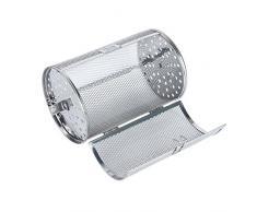 Kitchnexus Edelstahl Grillkorb Ofen Rotisserie Grill Korb Bratenkorb Bakeware BBQ Heißluft Tumbler Korb 22 * 12CM