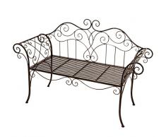 2-Sitzer Gartenbank Viva La France aus Metall