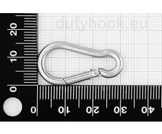 Karabinerhaken rostfreier Edelstahl V4A 3x30mm standard