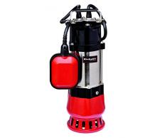 Einhell Schmutzwasserpumpe GC-DP 5010 G (500 Watt, 12.000 ltr./Std, max. Förderhöhe 8 m, Anschluss 42 mm, stufenlos höhenverstellbarer Schwimmerschalter, Edelstahl-Motorgehäuse)